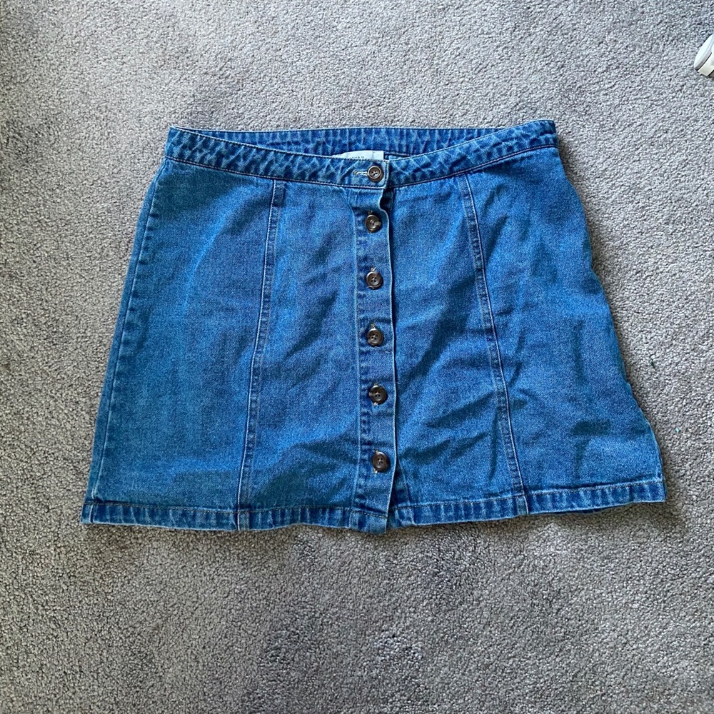 Denim Skirt Plus Size